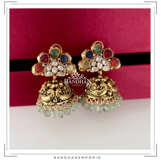 Pure 92.5 Silver Jhumkas