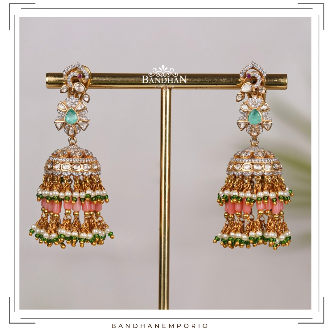 Pure 92.5 Silver Jhumkas